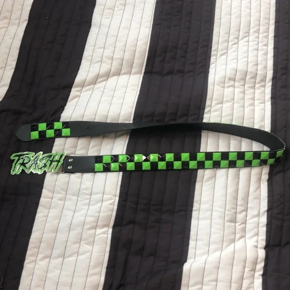 Dolls Kill Trash To Treasure Studded Belt - Picture 2 of 6